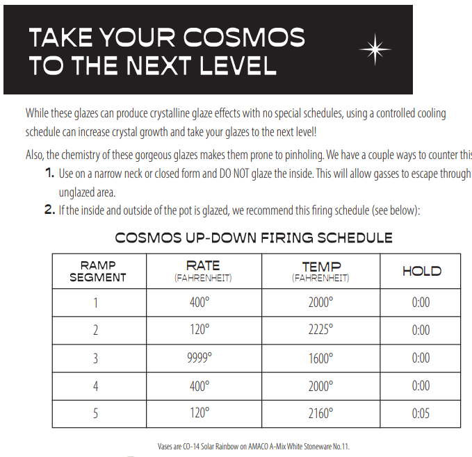 Supernova - Amaco Cosmos Midfire Brushable Glaze CO-6