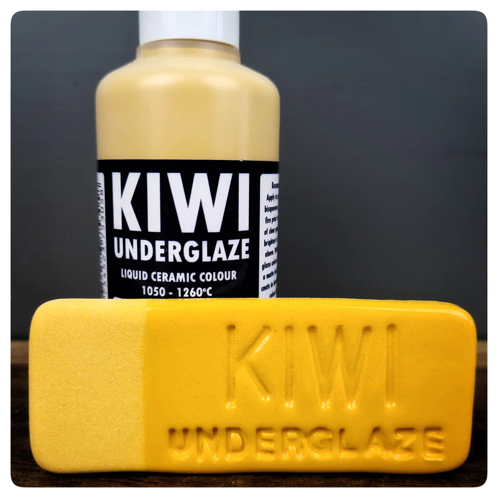 Kiwi Underglaze 100ml Amber Yellow