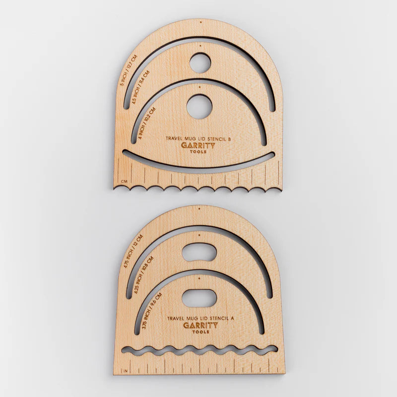 Garrity Travel Mug Lid Stencil