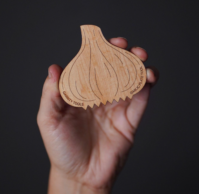 Garrity Limited Edition Garlic Grating Plate Tool