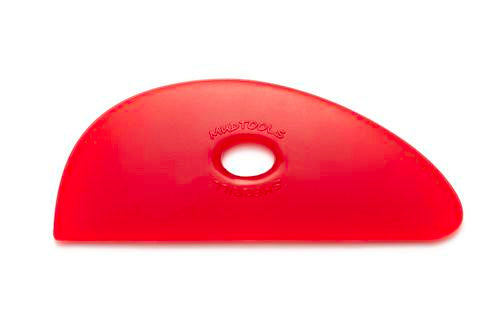 Mudtools Red Rib #3 Half Teardrop (Very Soft)