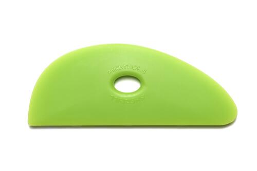 Mudtools Green Rib #3 Half Teardrop (Medium Firm)