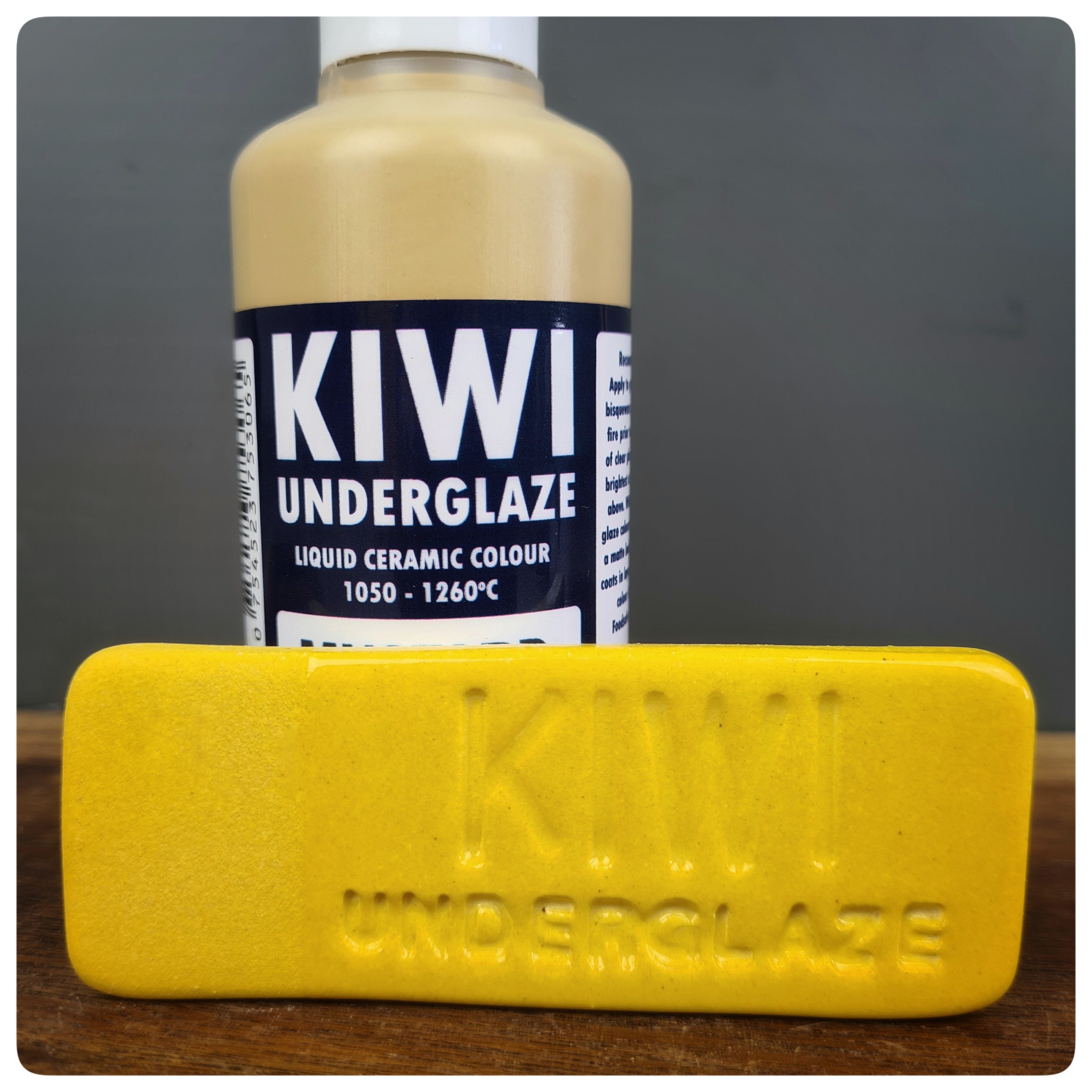 Kiwi Underglaze 100ml Mustard Yellow