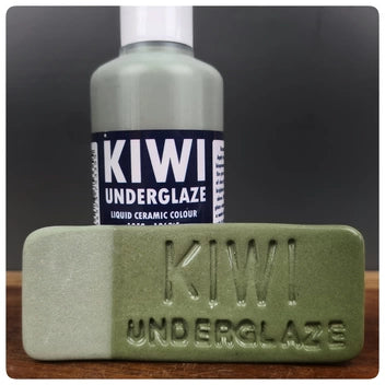 Kiwi Underglaze 100ml Olive Green