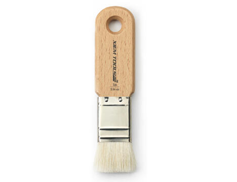 Xiem Tools Short Cut Goat Hair Glaze Brush 1"