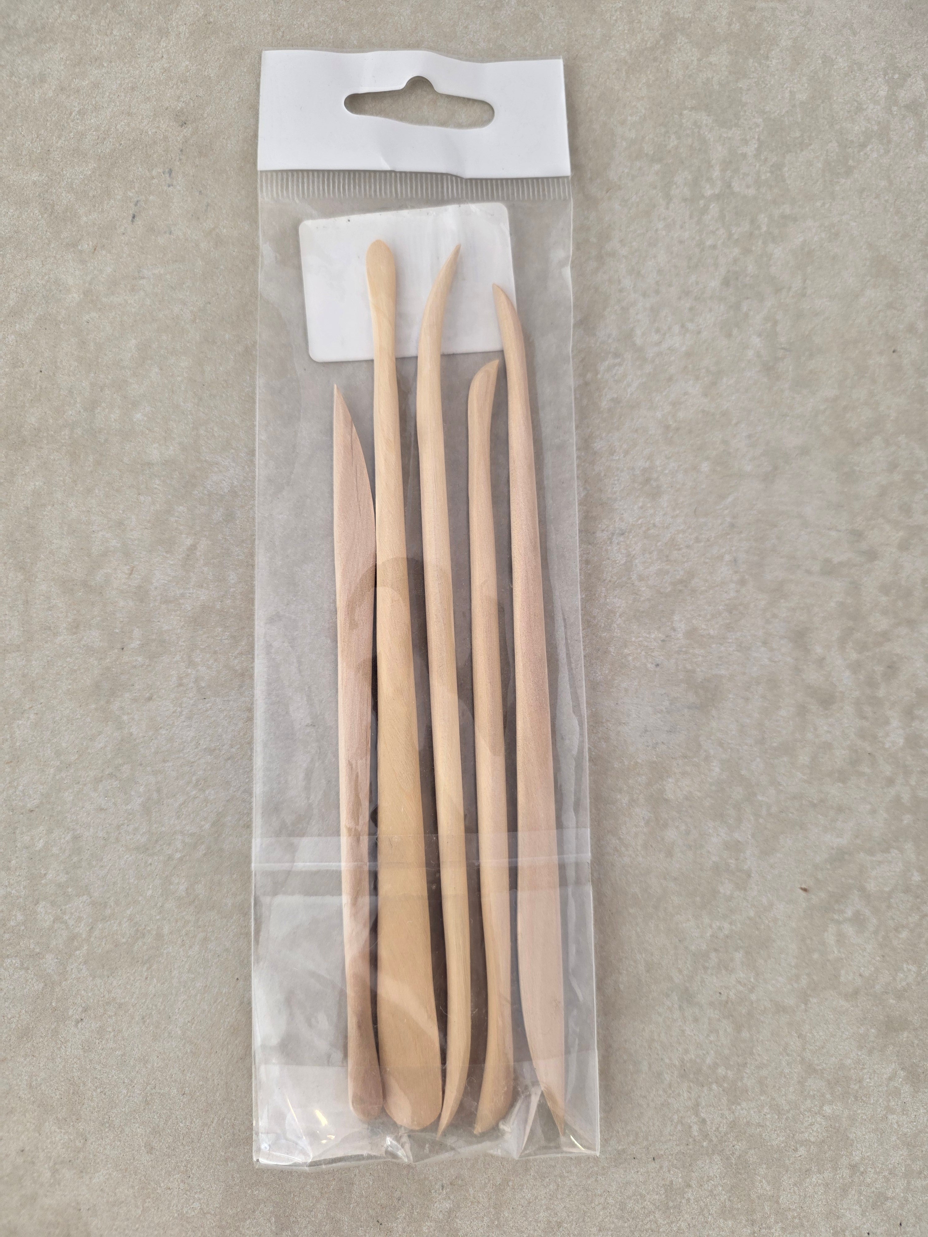 Sculpture Tools Wood set of 5