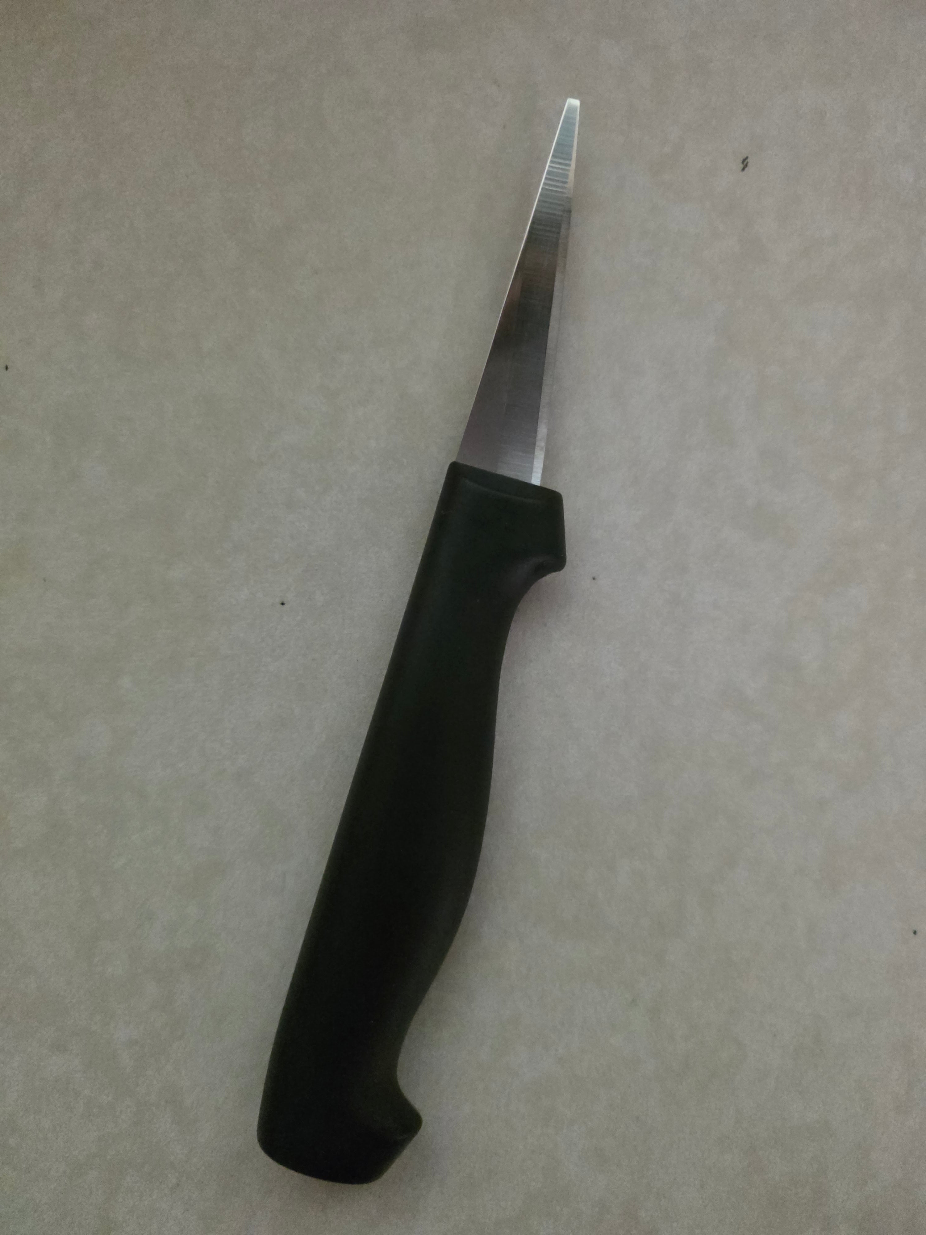 Potters Knife Black Handle